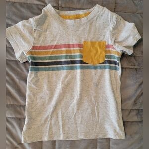 Striped Kids T-Shirt with Pocket